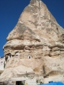 Fairy chimney rock formations, Goreme, Cappadocia Turkey